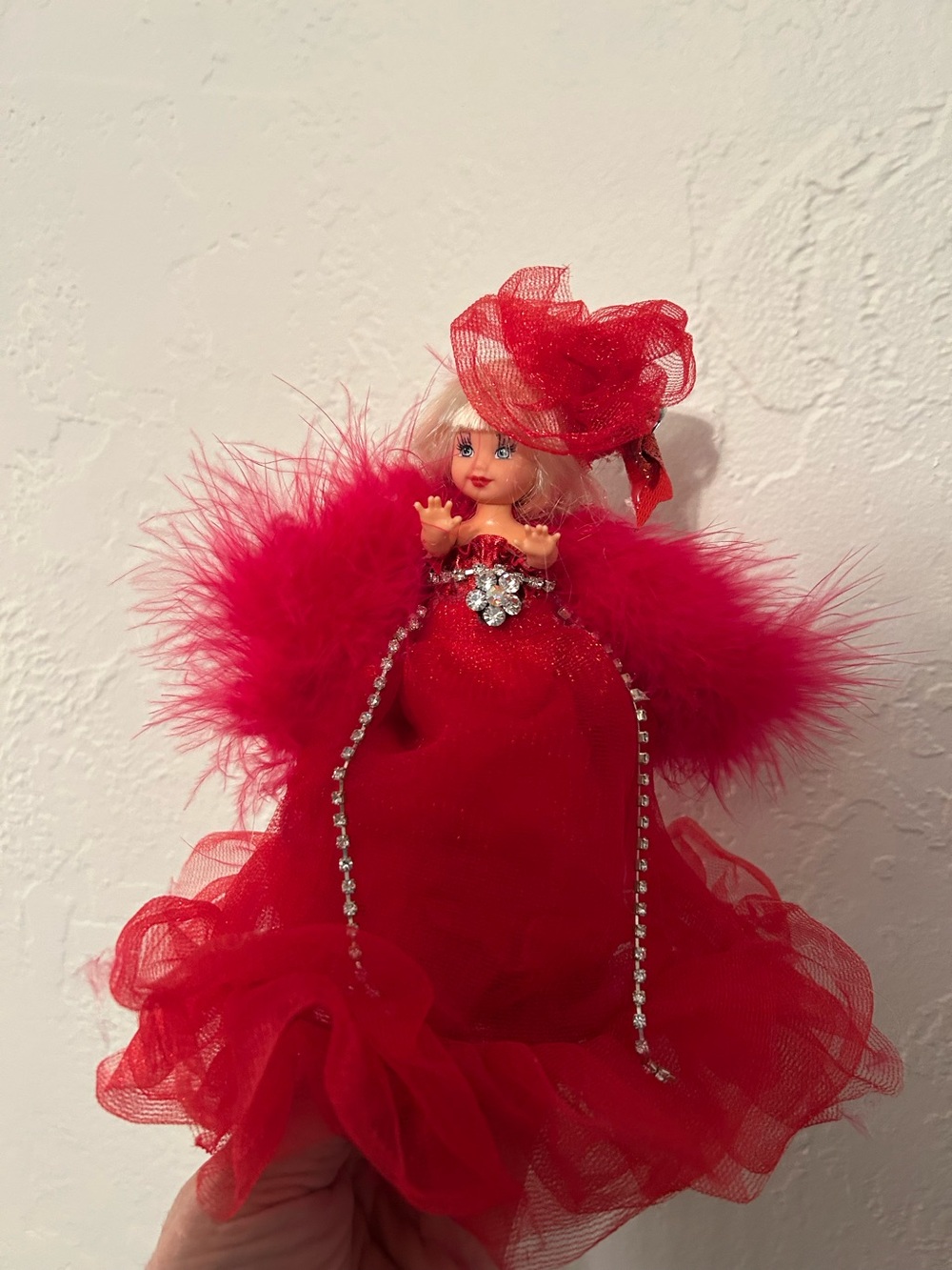 Red Christmas Kelly Doll -OOAK